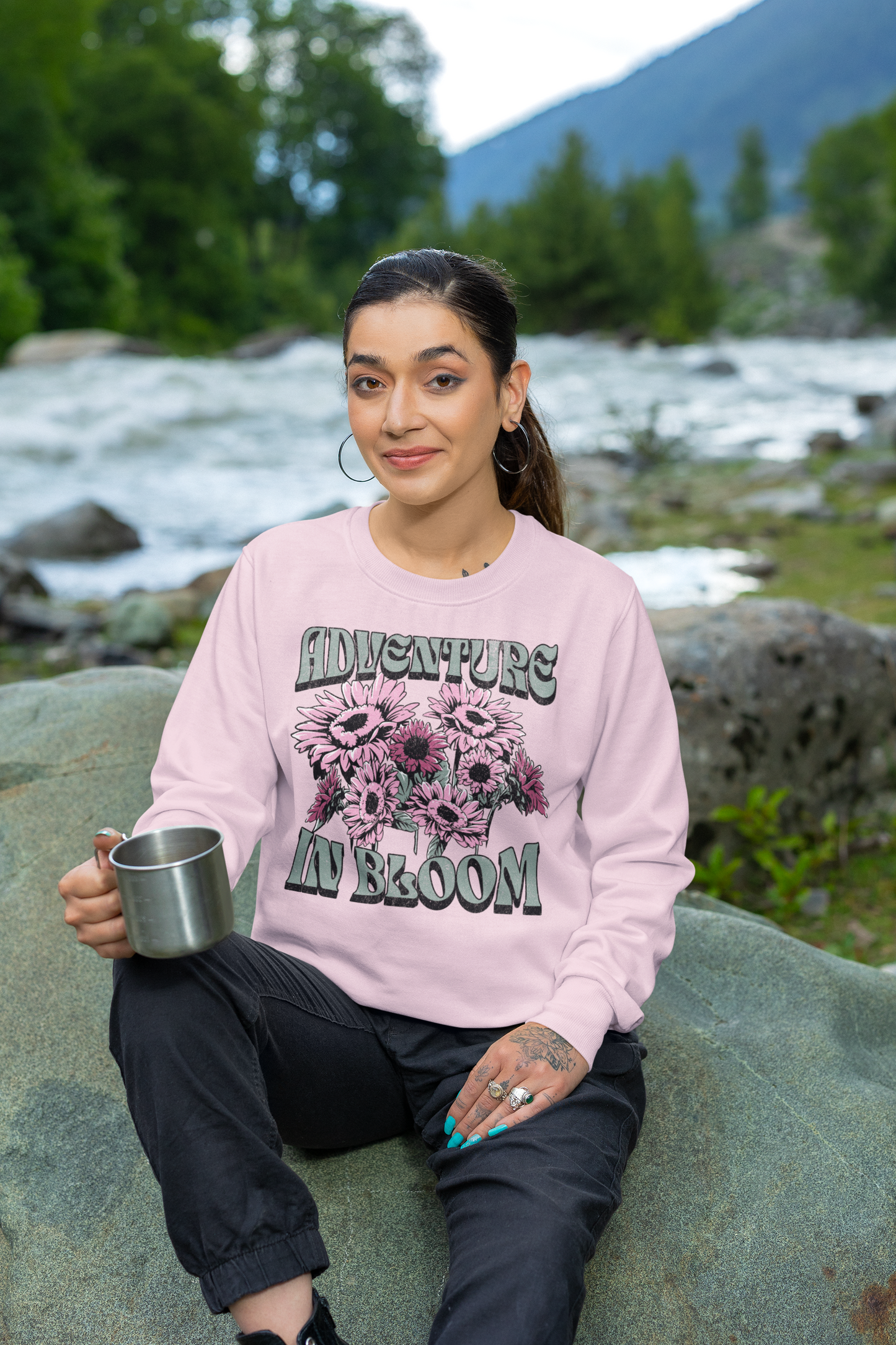 Adventure in Bloom Crewneck Sweatshirt