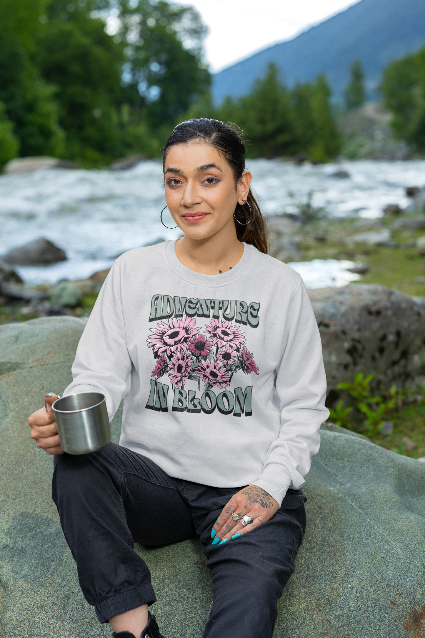 Adventure in Bloom Crewneck Sweatshirt