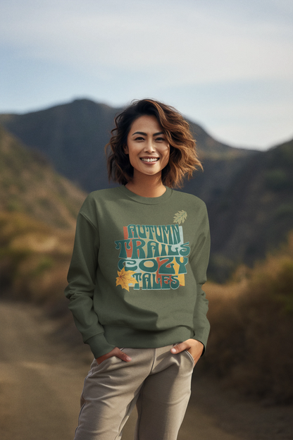 Autumn Trails Cozy Tales Crewneck Sweatshirt