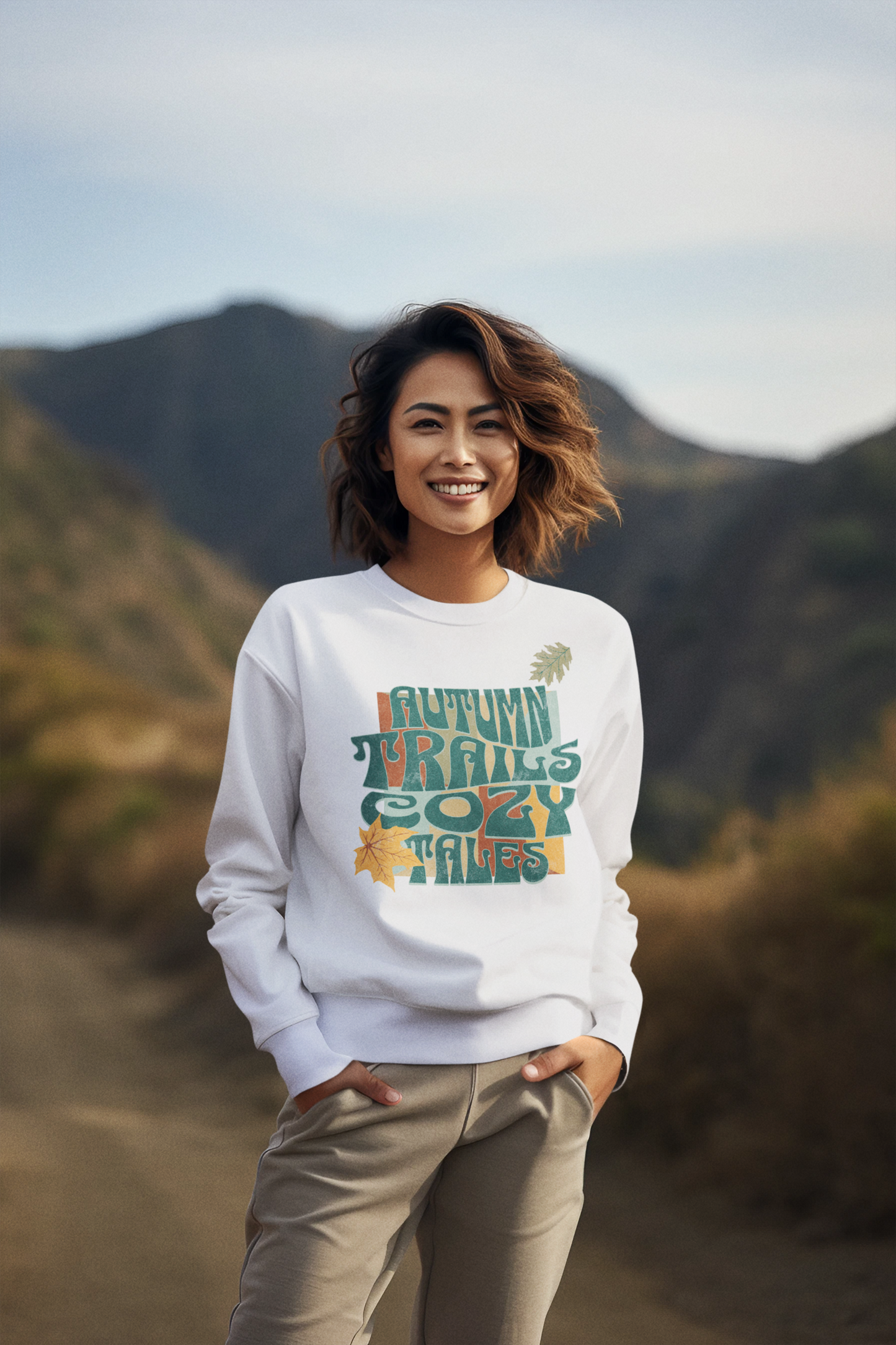 Autumn Trails Cozy Tales Crewneck Sweatshirt