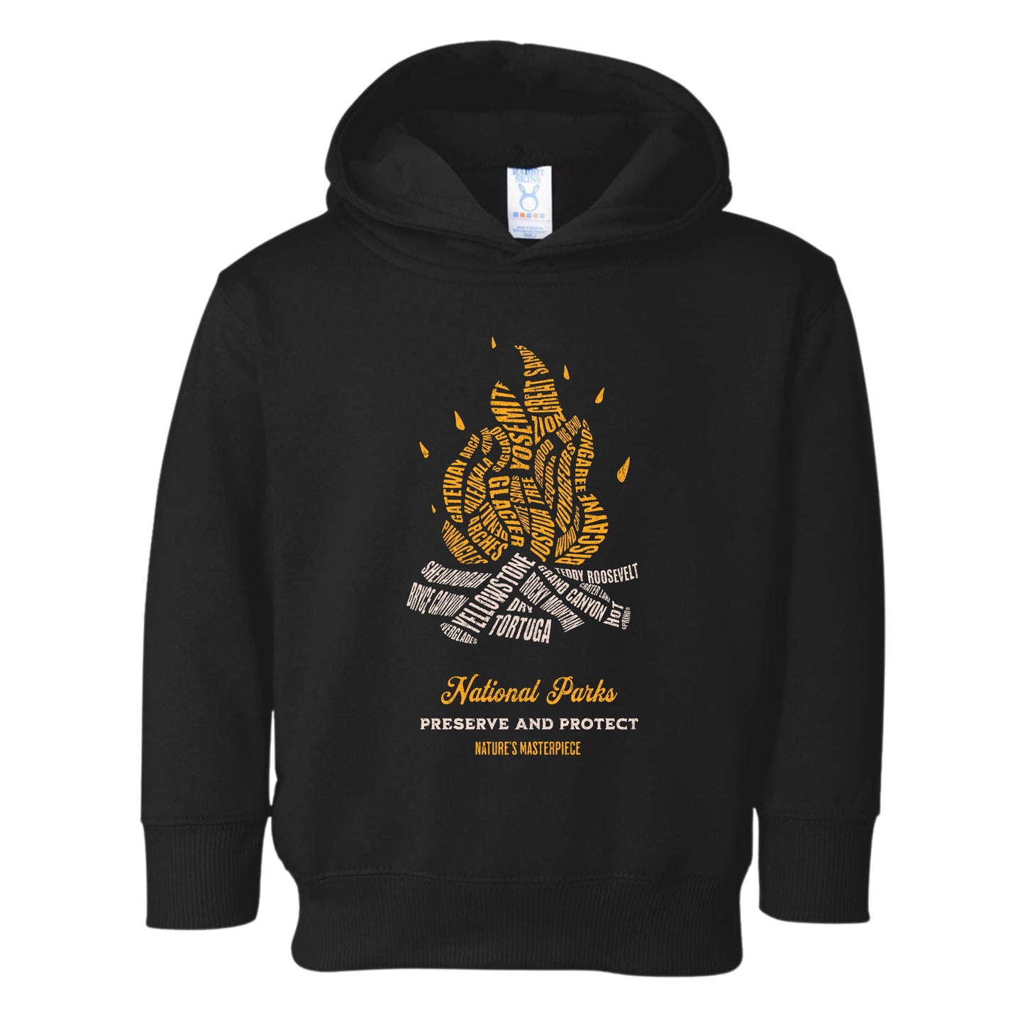 National Parks Campfire Toddler Hoodie