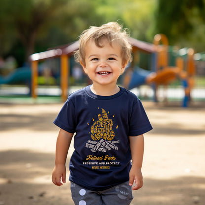 National Parks Campfire T-Shirt for Toddlers