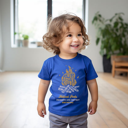 National Parks Campfire T-Shirt for Toddlers