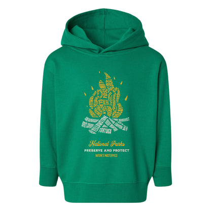 National Parks Campfire Toddler Hoodie