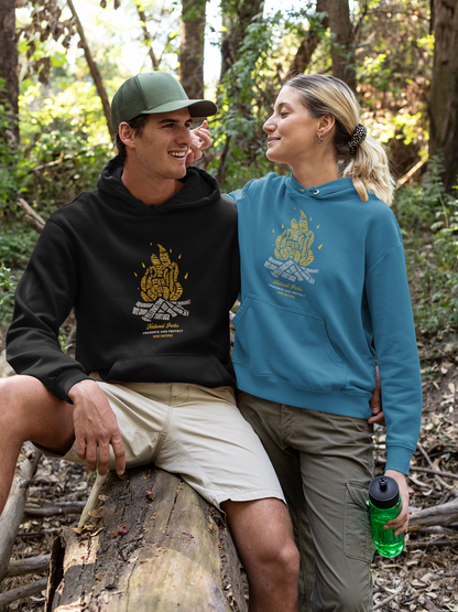 National Parks Campfire Unisex Hoodie Sweatshirt