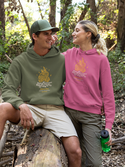 National Parks Campfire Unisex Hoodie Sweatshirt