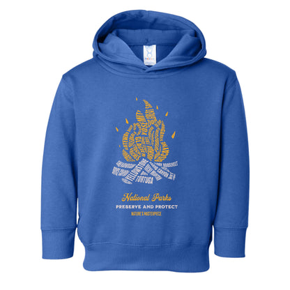 National Parks Campfire Toddler Hoodie