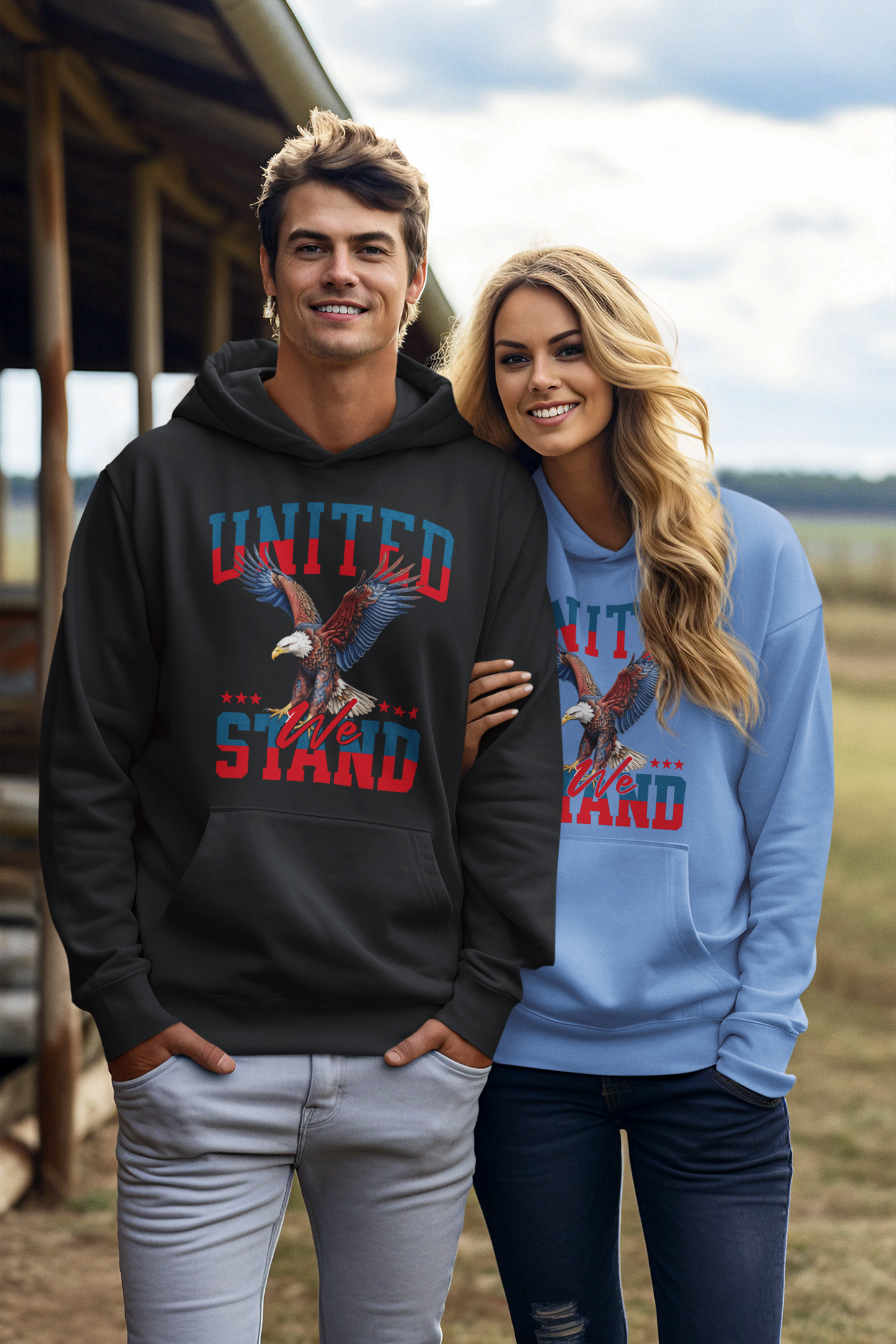 United We Stand Unisex Hoodie Sweatshirt