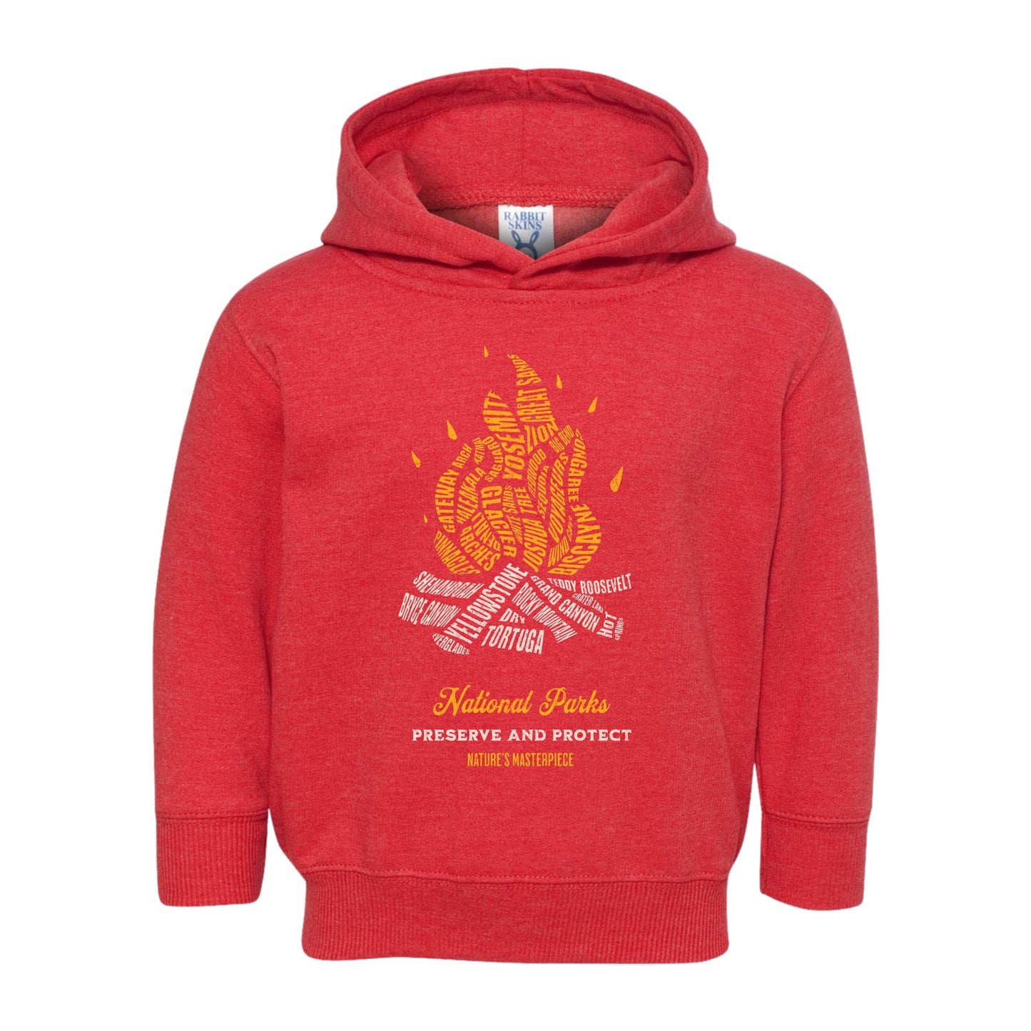 National Parks Campfire Toddler Hoodie