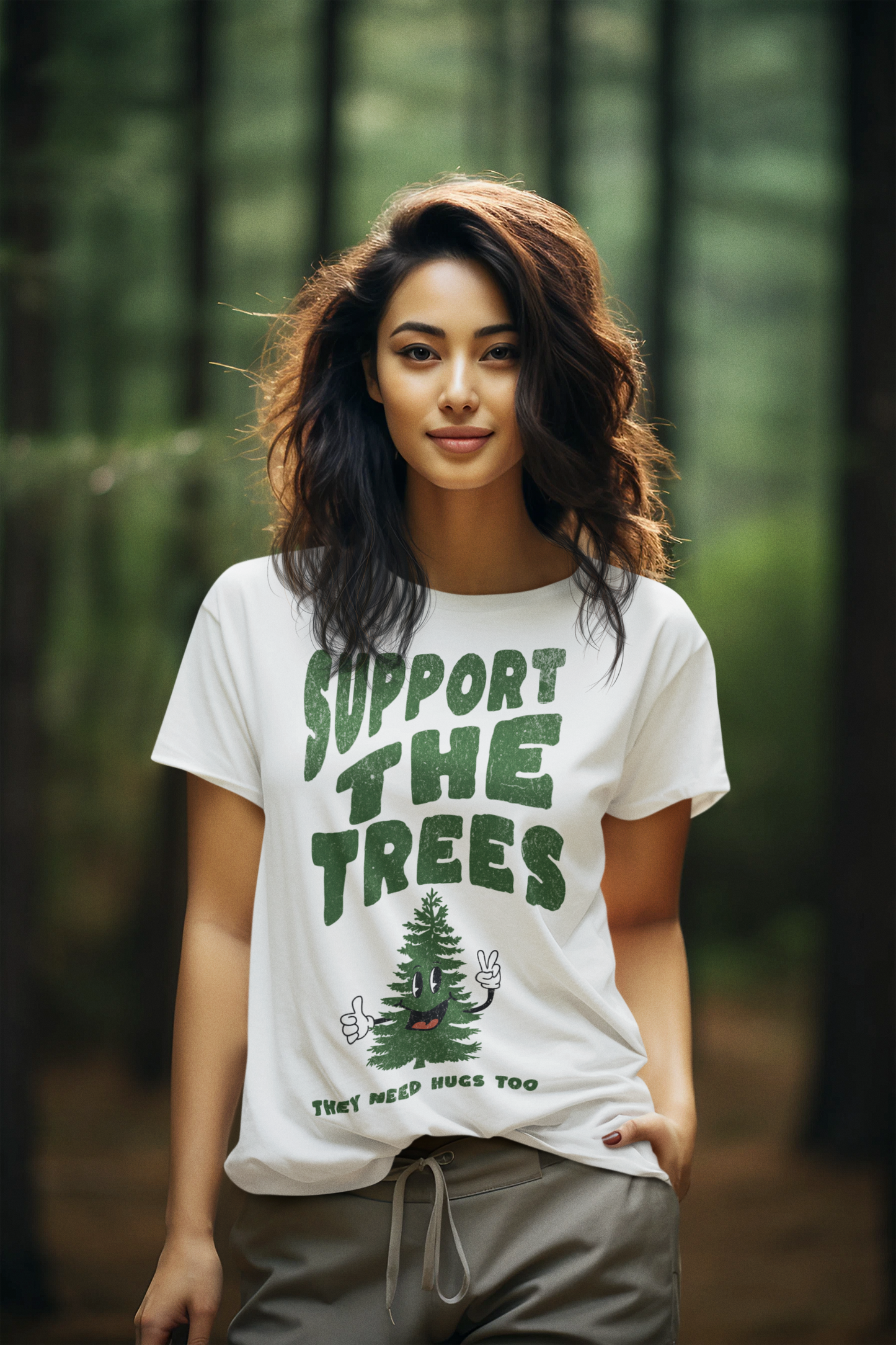 Support TheTrees Short Sleeve T Shirt